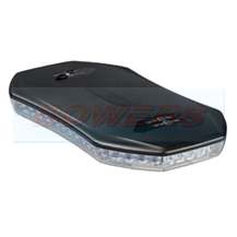 12v/24v 398mm Black Top Magnetic Mount Slim LED Amber Light Bar Beacon Bar